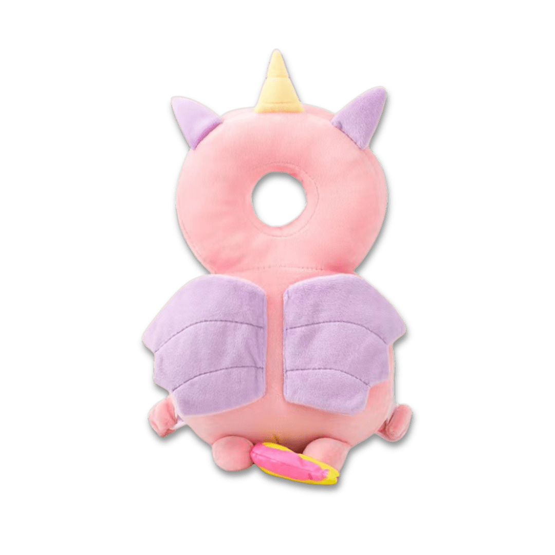 כרית מגן ראש לתינוק שער גן עדן מציגה חד קרן